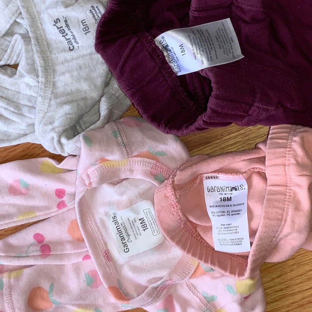 Baby Girls 18M Carter's OshKosh Garanimals Outfits Bundle Tops Bottoms Clothes - Picture 4 of 4